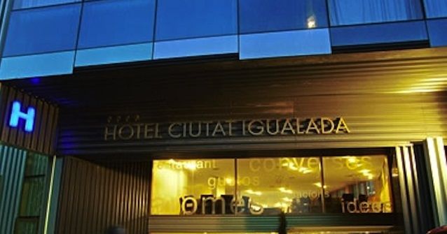 Hotel Ciutat Igualada Kültér fotó